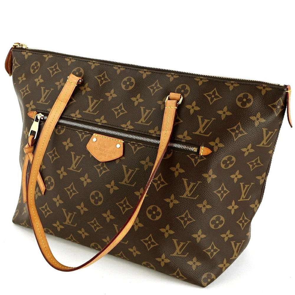Louis Vuitton Tote Monogram Iena Bag compatible One Brown
